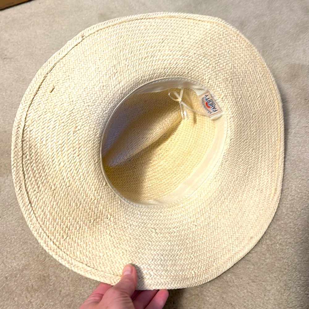 Faherty Paper Packable Rancher Hat - Picture 3 of 3